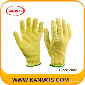 Anti-Corte 13gauges Kevlar tejido de trabajo Guantes de seguridad industrial (63001KV)